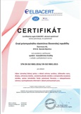 Podrobnosti o Certifikáte systému manažérstva kvality ÚPV SR Certifikát ISO 9001